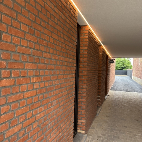 Verbouwing van handelsruimte met appartement